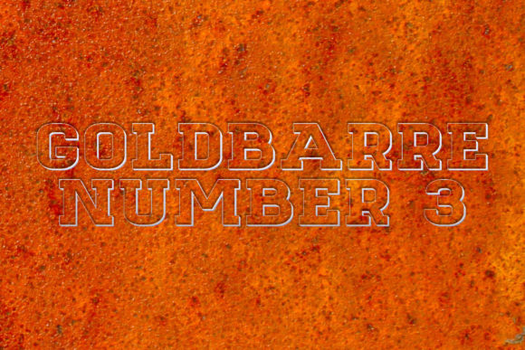 Goldbarre Font PNG with transparent background - Preview 2