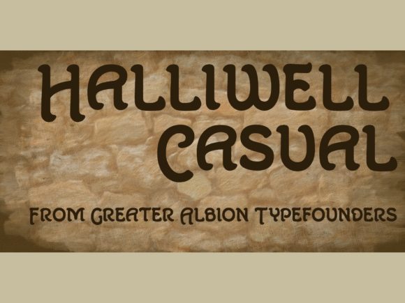 Haliwell Casual Font - Preview 1
