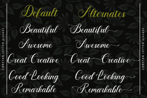 Haningfield Font PNG with transparent background - Preview 2