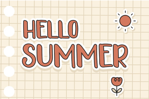 Hello Jucky Font - Preview 4