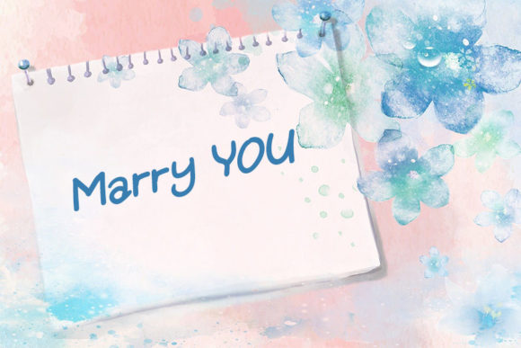 Little Snow Font PNG with transparent background - Preview 1