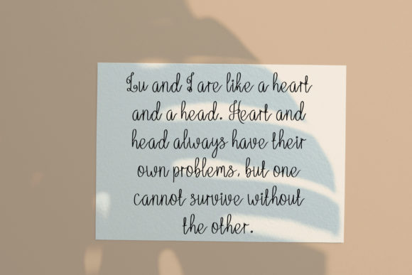 Love Queen Font PNG with transparent background - Preview 3