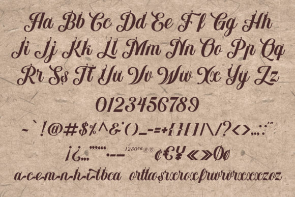 Machiates Font PNG with transparent background - Preview 5