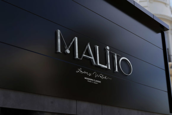 Malito Fashion Font PNG with transparent background - Preview 3