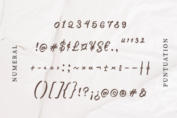 Milea Font PNG with transparent background - Preview 3