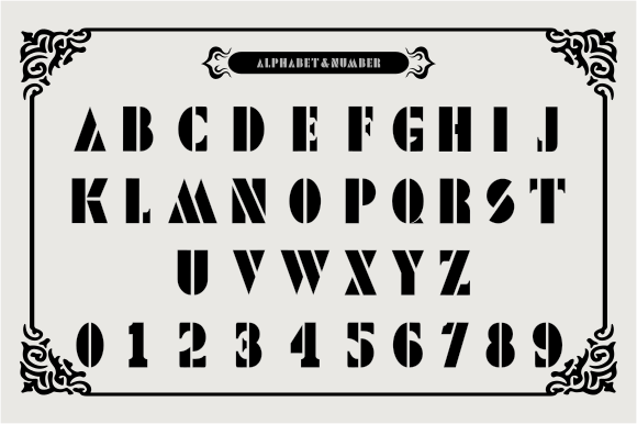 Ngopi Font PNG with transparent background - Preview 4
