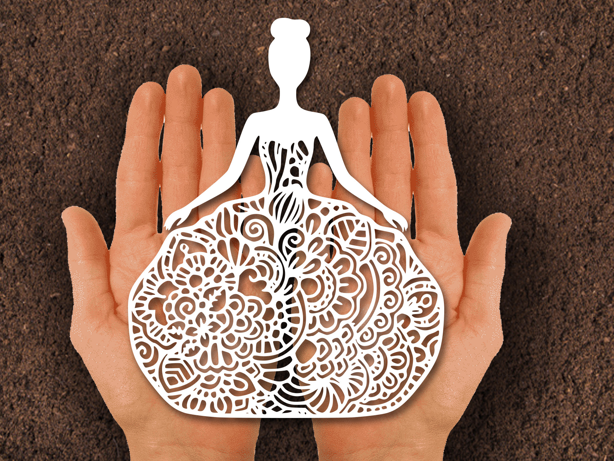Paper Cut Bride Dress Graphic by johanruartist · Creative Fabrica
