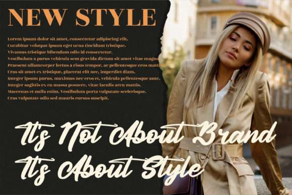 Authentic Calisttera Font - Preview 2