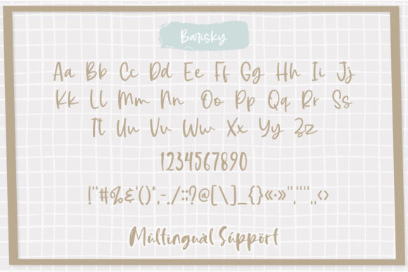 Barisky Cute Script Font - Preview 1