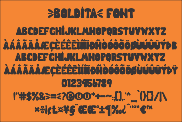 Boldita Font - Preview 6