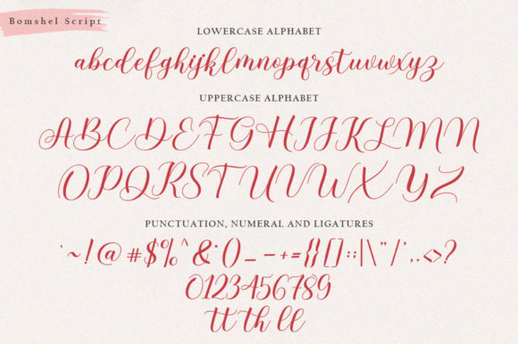 Bomshel Font - Preview 5