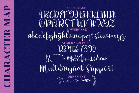 Butterfly Holiday Font - Preview 2