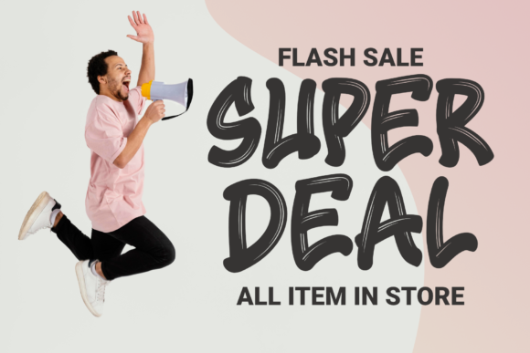 Crazy Dream Font PNG with transparent background - Preview 5