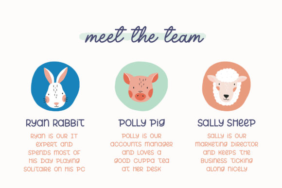 Friends of the Farmer Font - Preview 3