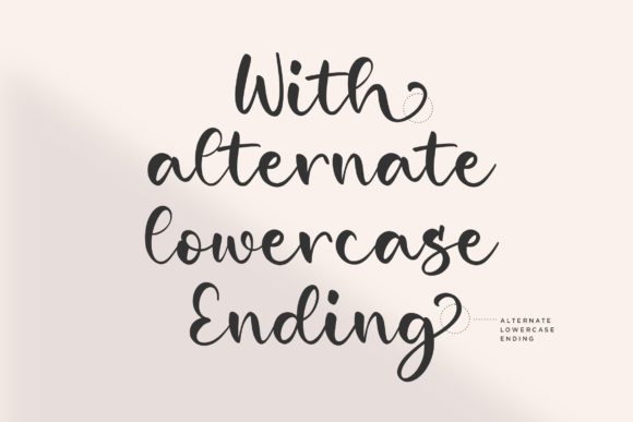 Girlish Font - Preview 1