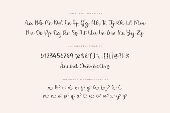 Girlish Font - Preview 5