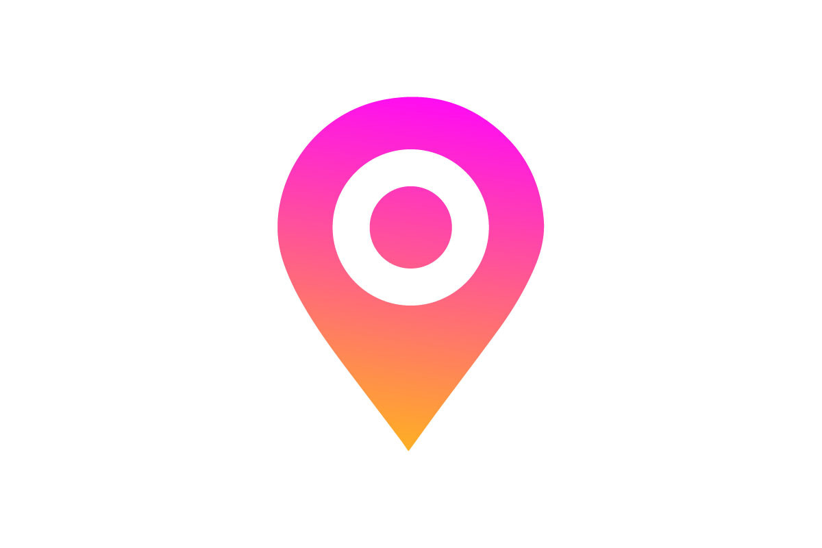 Modern Location Icon