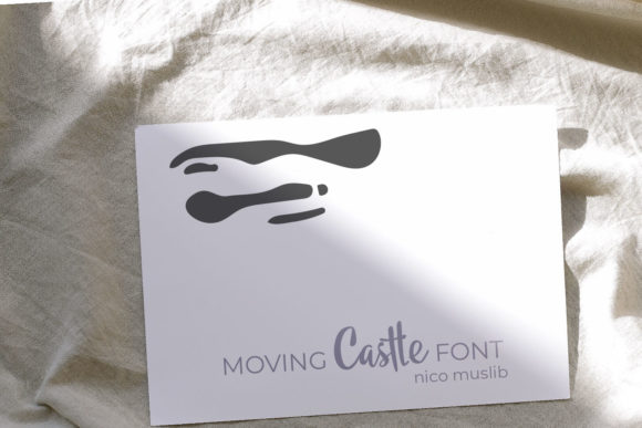 Moving Castle Font PNG with transparent background - Preview 5
