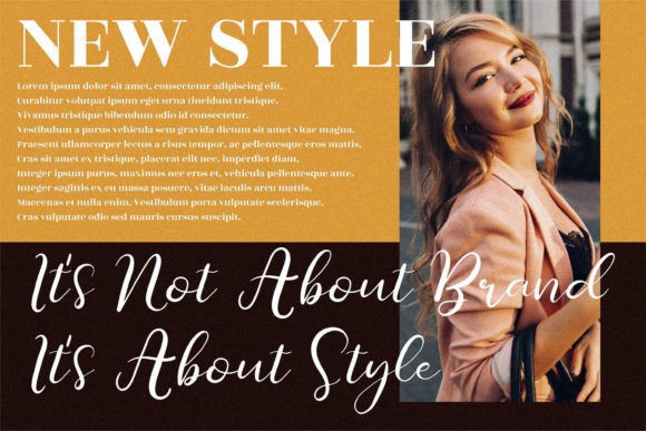 Roslitta Aganta Font PNG with transparent background - Preview 2