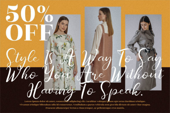 Roslitta Aganta Font PNG with transparent background - Preview 3