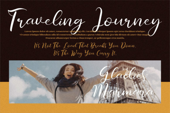 Roslitta Aganta Font PNG with transparent background - Preview 6