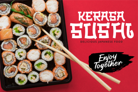 Shimura Font PNG with transparent background - Preview 2