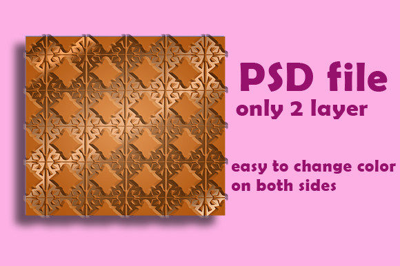 3d Pattern Ornament New 2021