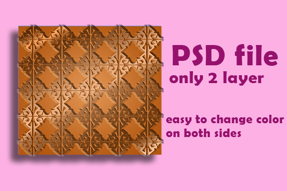 3d Pattern Ornament New 2021