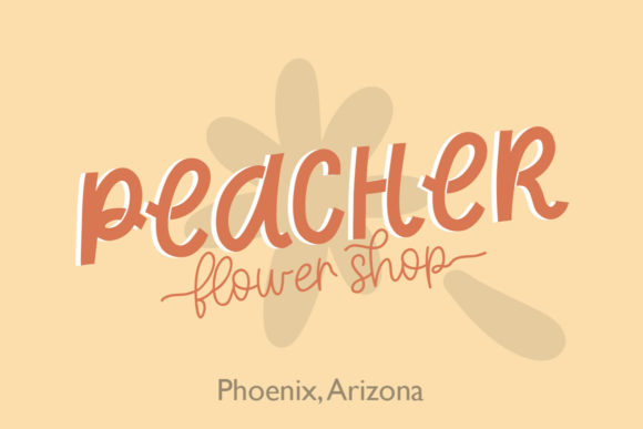 April Sunset Font - Preview 3