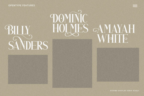 Athina Font - Preview 5