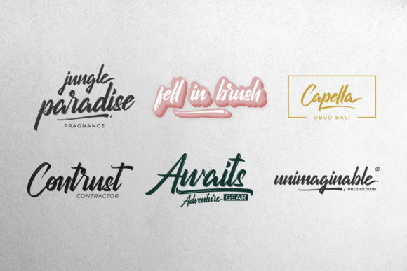 Backscatter Font - Preview 1