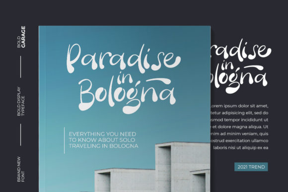 Bold Garage Font - Preview 4