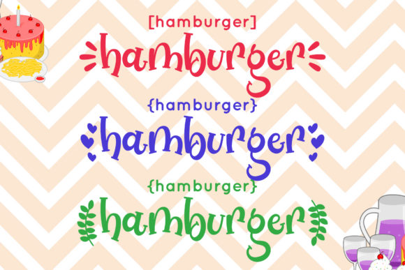 Brownies Glass Font - Preview 1