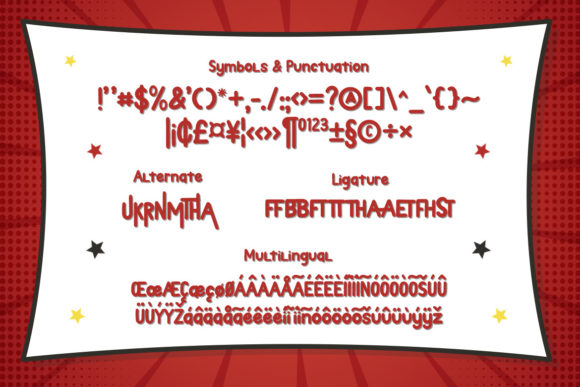 Coming Sans Font - Preview 2
