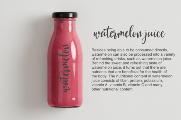 Dragon Fruit Font - Preview 1