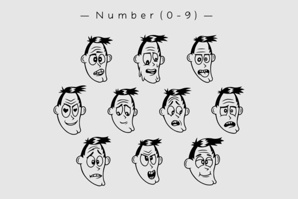 Face Expression Font - Preview 3