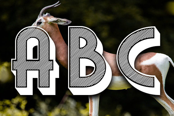 Gazelle Font - Preview 1