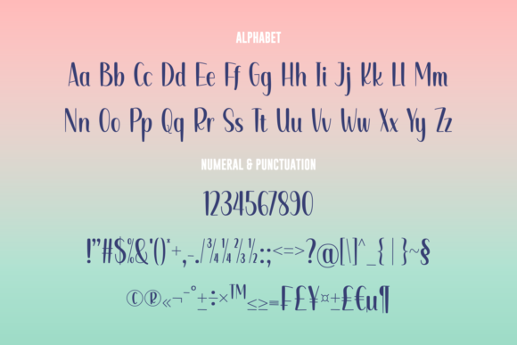 Hello Selya Font - Preview 4