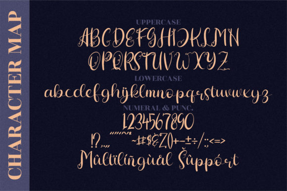 Hiratheria Font PNG with transparent background - Preview 1