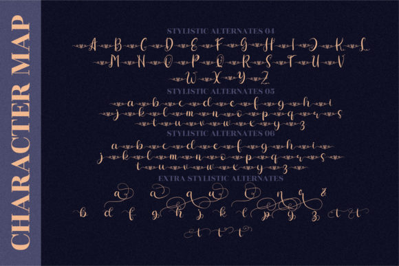 Hiratheria Font PNG with transparent background - Preview 3