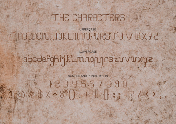 Java Jaya Font PNG with transparent background - Preview 5