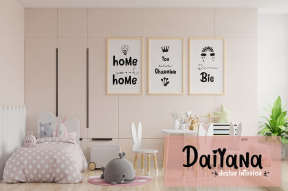Lovely Pinkmatte Font PNG with transparent background - Preview 3
