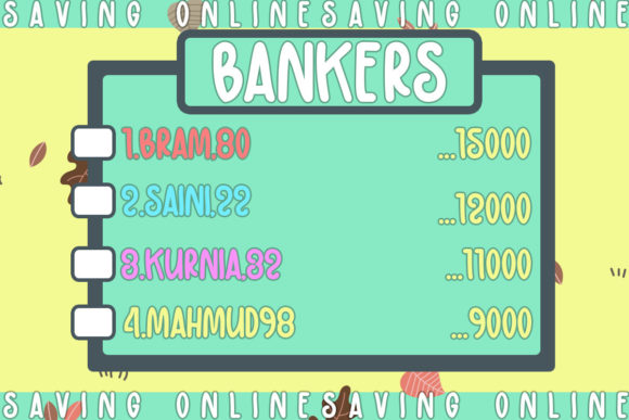 Markerland Font PNG with transparent background - Preview 1