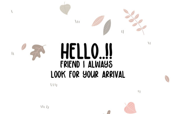 Markerland Font PNG with transparent background - Preview 4