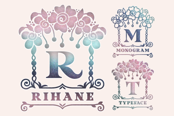 Rihane Decorative Font By Situjuh
