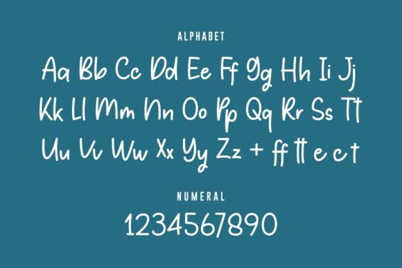 Romantic Soul Font PNG with transparent background - Preview 3