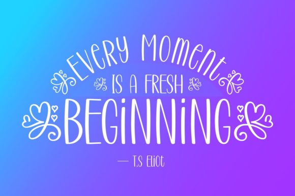 Rubbie Font PNG with transparent background - Preview 1