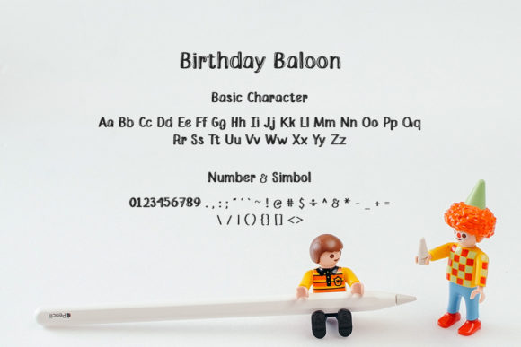 Birthday Baloon Font - Preview 3