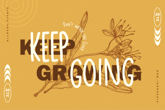 Brandy Coffee Font - Preview 1