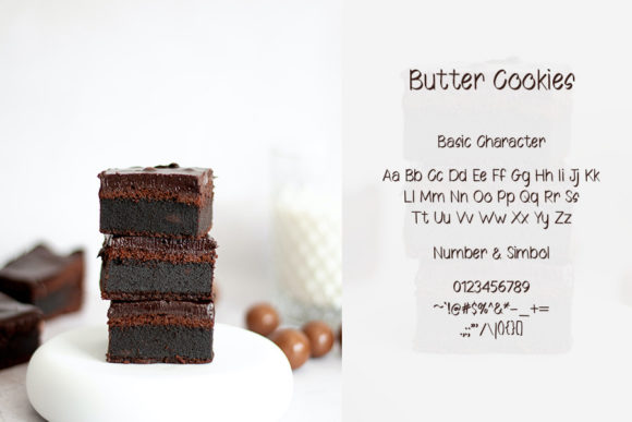 Butter Cookies Font - Preview 3